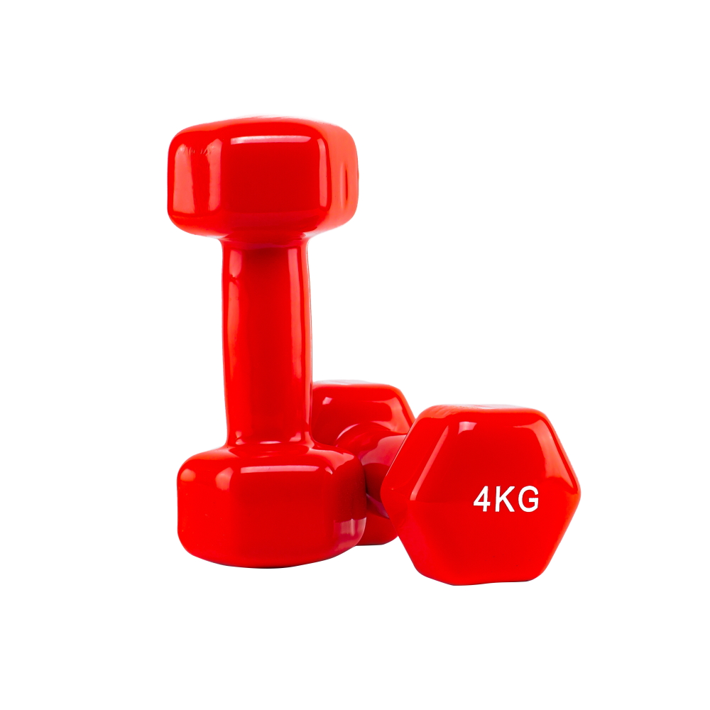 VID04 Vinyl dumbbell 4 kg